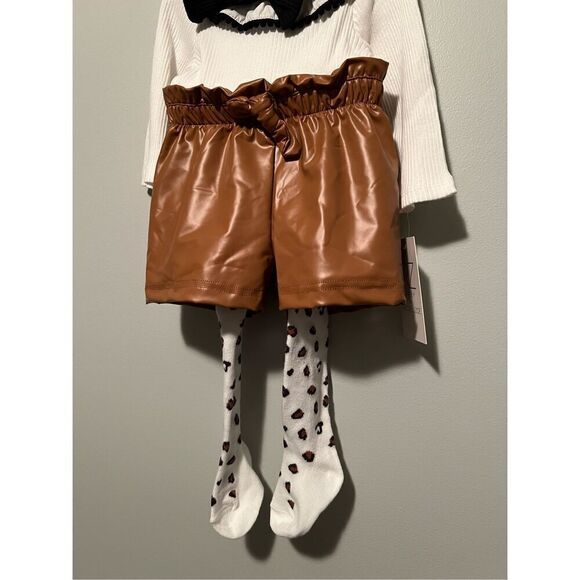 Rachel Zoe RZ Baby Bodysuit Short Tight Headband Set 4-Piece Size 6-9 Months NWT - Picture 5 of 11